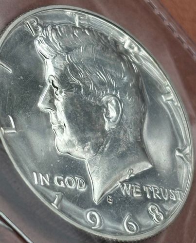 Stunning 1968-S Proof Kennedy Half