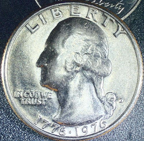 1976 D Washington Quarter Gem BU 65 or better