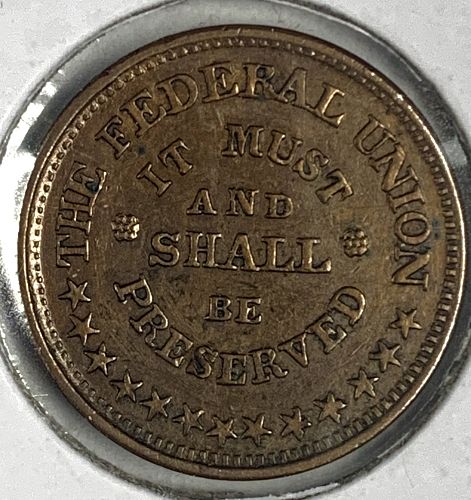 1863 Civil War Token (7661)