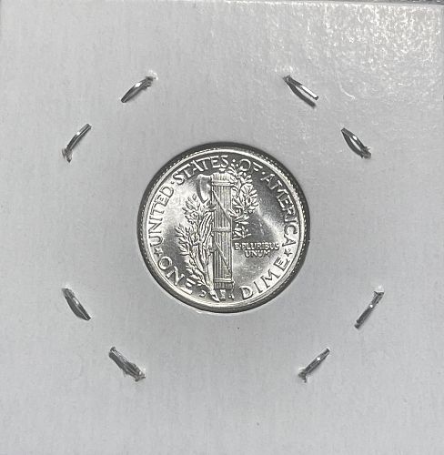 1940-D Mercury Silver Dime ~ Brilliant Uncirculated Condition