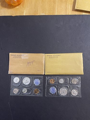 1955 Through 1959 US Proof Set Run