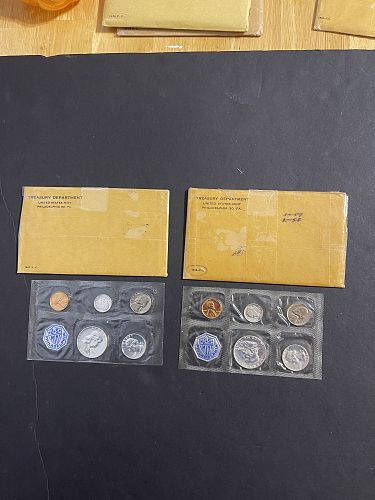 1955 Through 1959 US Proof Set Run