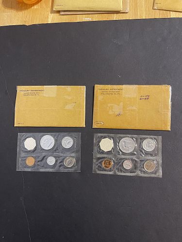 1955 Through 1959 US Proof Set Run
