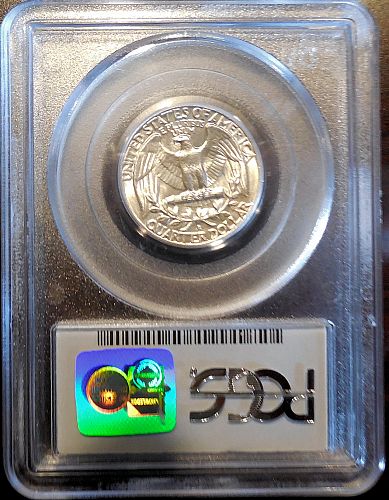 1953 D Washington Quarter PCGS MS65