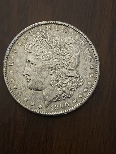 1890-S- Morgan Dollar