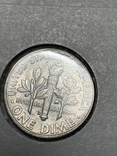 1961 D ROOSEVELT DIME  GEM BU 90%  ---  RDSK2