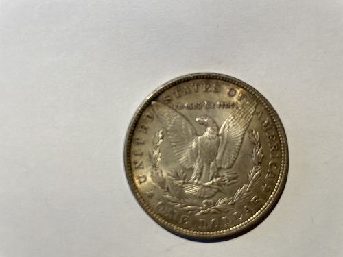 Exceptional looking 1896 Morgan Dollar