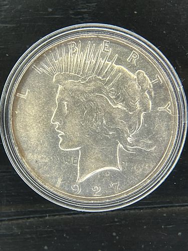 1927-D Peace Dollar