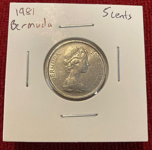 1981 - Bermuda 5 Cents