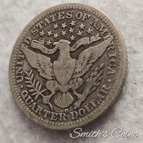 1904 O ~ S Barber Quarter - VG