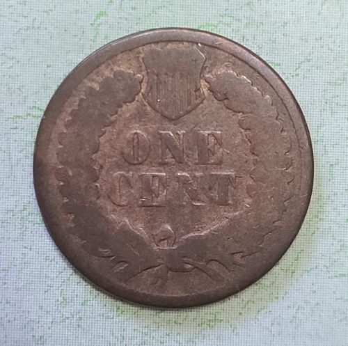 1886 TYPE 2 Indian Cent Good-4
