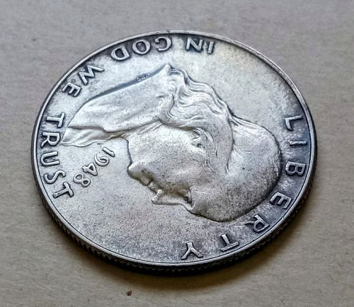 1948 Franklin Half Dollar • .900 Silver • CH XF  *fh482