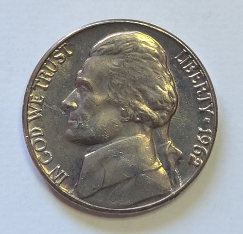 1962 Jefferson Nickel MS-64 (Near Gem) Strong Strike
