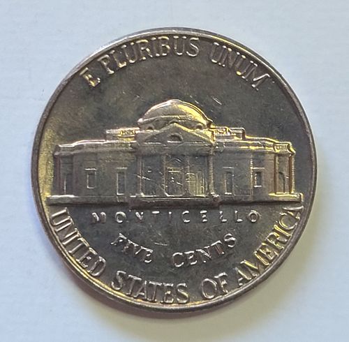1962 Jefferson Nickel MS-64 (Near Gem) Strong Strike