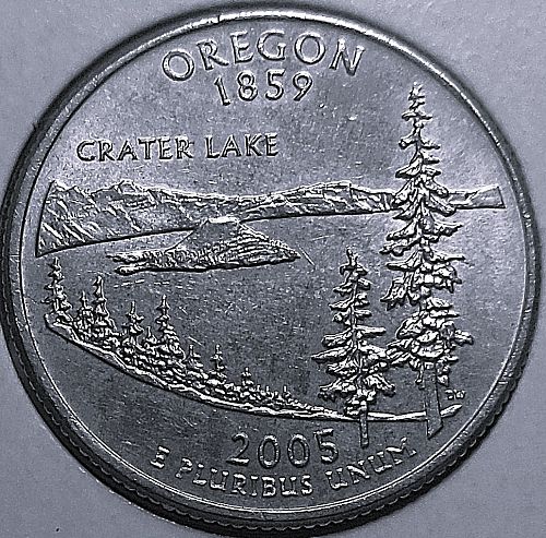 ✅2005-P Oregon Quarter✅