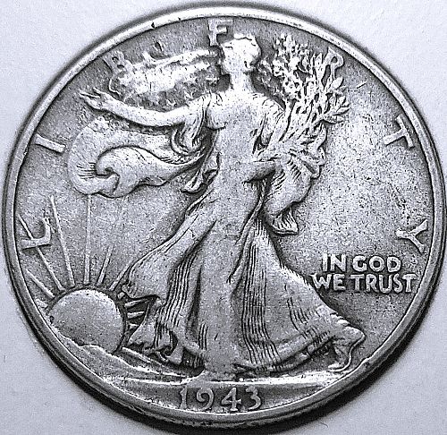 ✅1943-P Walking Liberty Silver Half Dollar✅