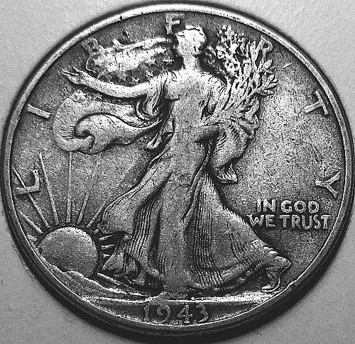 ✅1943-P Walking Liberty Silver Half Dollar✅