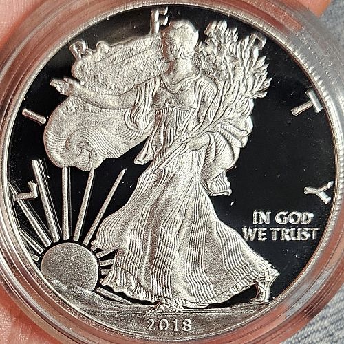 Silver American Eagle 2018-W PF
