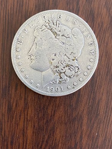 1901-S- Morgan Dollar
