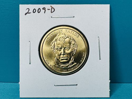 2009-D Zachary Taylor Presidential Dollar