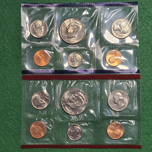 1991 PD Uncirculated Mint Sets