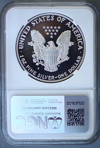 1987-"S" American Silver Eagle NGC PROOF