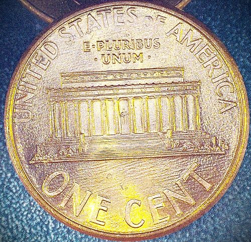 1998 D Lincoln Memorial Cent Small Cents: GBU Red