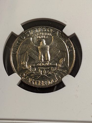 1967 SMS Washington Quarter MS-67