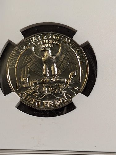 1967 SMS Washington Quarter MS-67