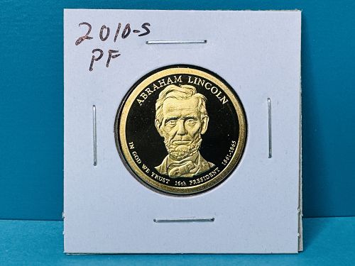 2010-S Abraham Lincoln Presidential Dollar