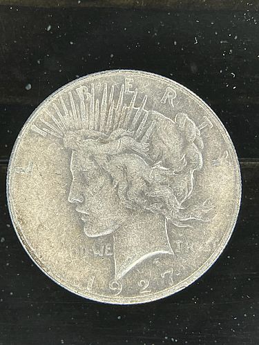 1927-D Peace Dollar