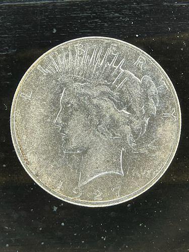 1927-D Peace Dollar