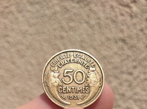 50 Centimes 1931 High Grade