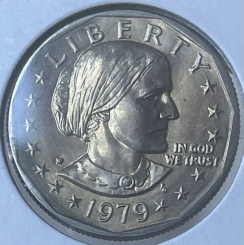 1979-P Brilliant Uncirculated MS60++ Susan B. Anthony US Dollar
