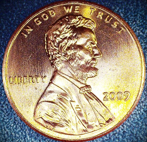 2009 P Lincoln Memorial Cent Small Cents: Presidency: GBU