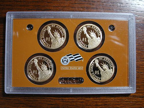 2008s U.S.A. Mint Presidential 1.00 coin proof set NICE