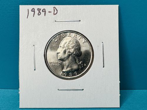 1989-D Washington Quarter
