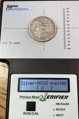 1880 Morgan dollar in VERY FINE condition