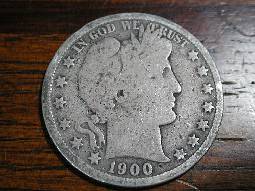 1900o Barber Half Dollar NICE