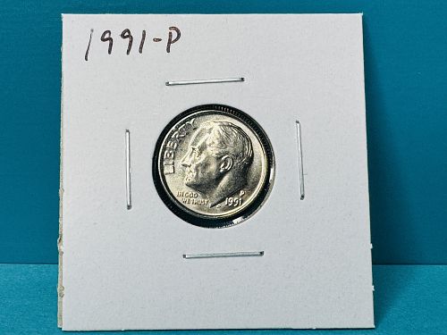1991-P Roosevelt Dimes