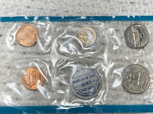 1970-S Small Date 1C-50C United States Mint  Set