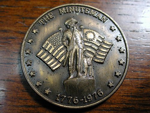 1976-1776 The Minute Man Token NICE