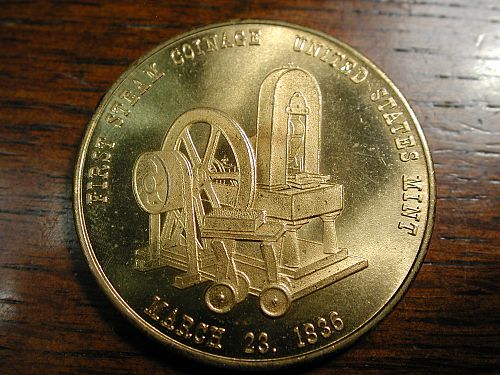 Coin Club March 23,1836 " First Steam Coinage" United States Mint