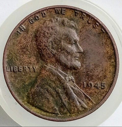 1945 Lincoln Wheat Cent Penny • Toned Beauty • CH AU  *jp451