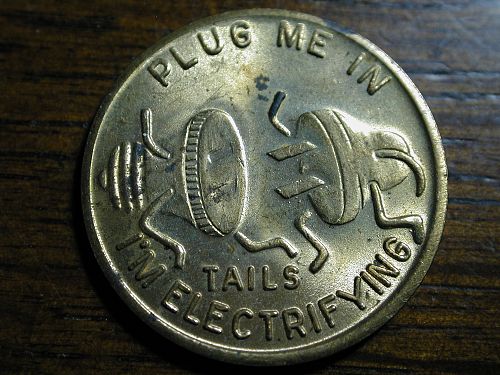 Plug me in I'm electrifying token NICE