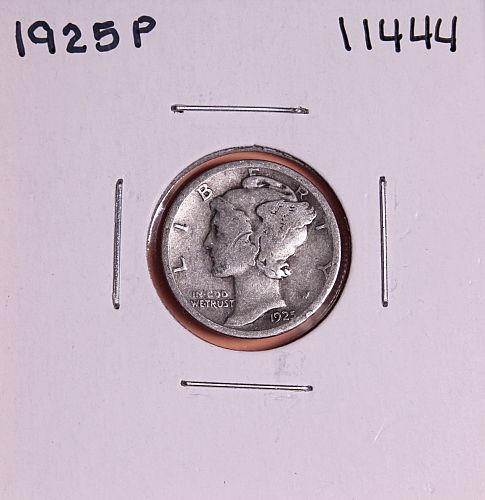 1925 P SILVER MERCURY DIME #11444