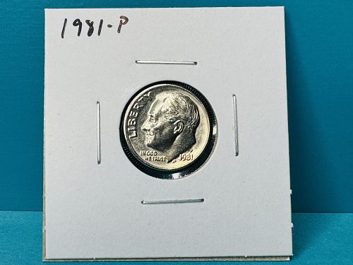 1981-P Roosevelt Dime
