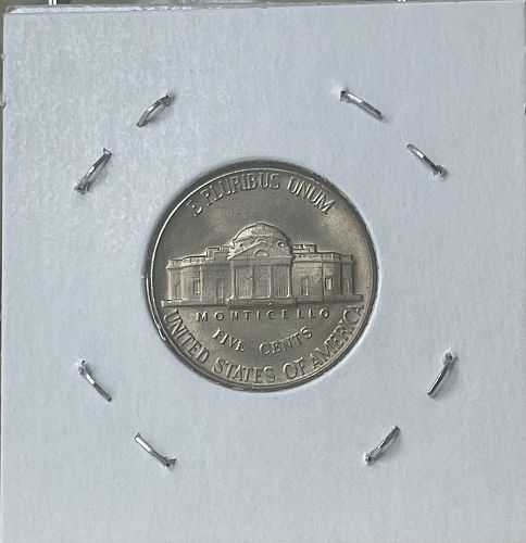 1949-P Jefferson Nickel • About UNC/Uncirculated Condition