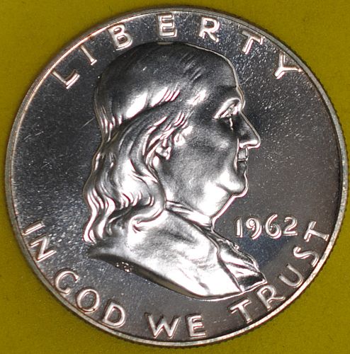 1962 Franklin Half Proof