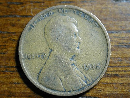 1912 Lincoln Wheat penny cent NICE